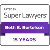 Rated By Super Lawyers | Beth E. Bertelson | 15 Years