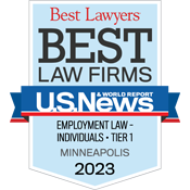 Best Lawyers | Best Law Firms | U.S. News & World Report | Employment Law - Individuals - Tier 1 | Minneapolis 2023